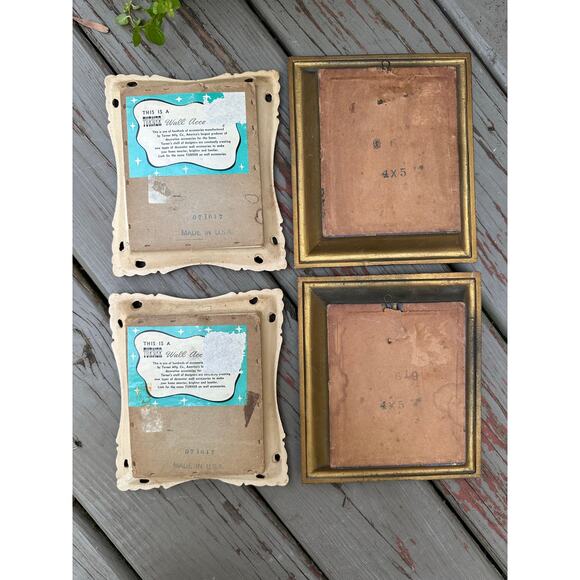 Vintage French pictures ladies girls portraits art Victorian set 4, floral wall - Picture 2 of 13